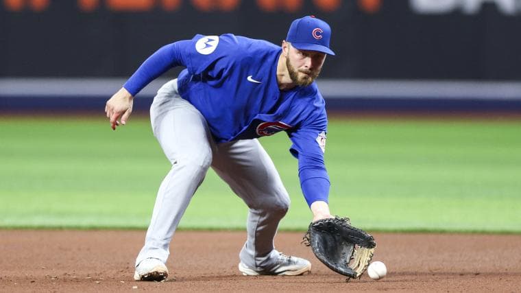 Cubs' Michael Busch shares a problem with Angels' Mike Trout