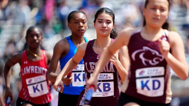 The fields are set for the high school girls Championships of America events on Friday at the Penn Relays