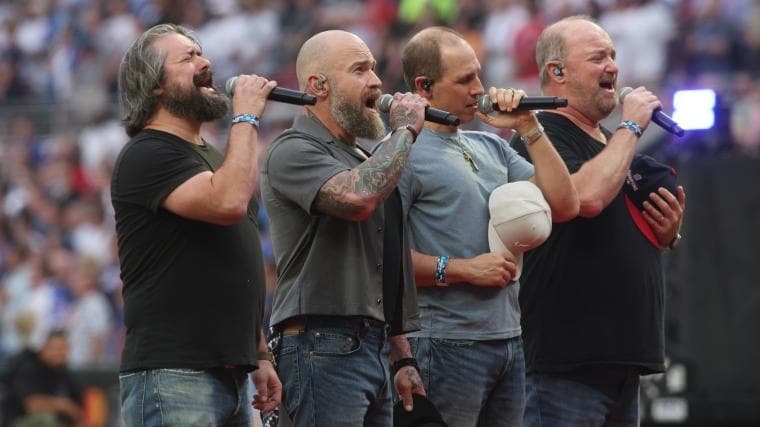Why is Zac Brown Band performing before Braves-Guardians 'Sunday Night Baseball' game