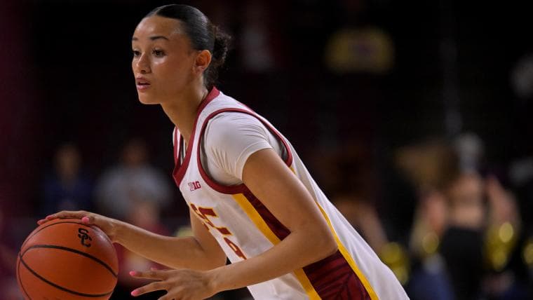 USC's Jazzy Davidson reveals how she remains confident under pressure