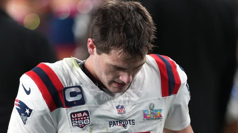 Patriots' Drake Maye reveals brutally honest feelings over Super Bowl loss