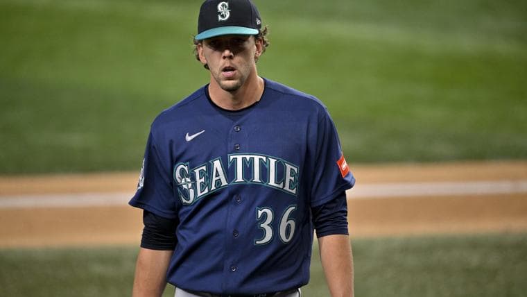 Mariners' Logan Gilbert 'caught' a 107.8 MPH hit in his jersey shirt, and there's a rule for that