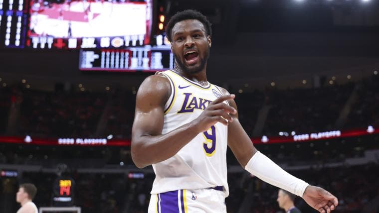 Bronny James, Lakers fans have extra reason to enjoy demise of Celtics, Jaylen Brown