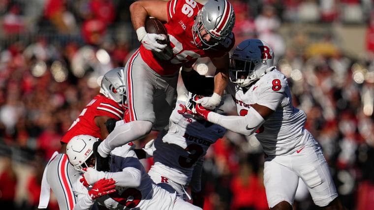 How many TEs do the Rams have? Sean McVay drafts another with Ohio State's Max Klare