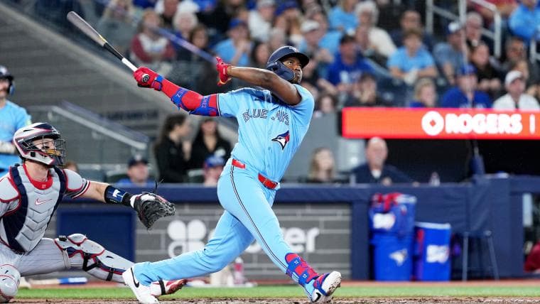 Blue Jays' Jesus Sanchez hit a nonsensical home run for Toronto