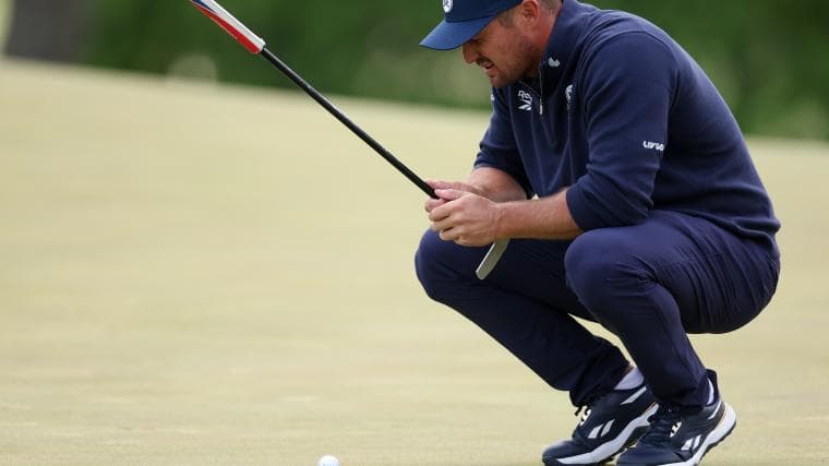 Bryson DeChambeau's nightmare PGA Championship day included a 40-foot missed putt and some stairs