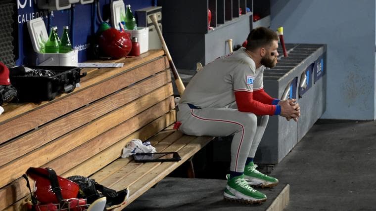 Phillies' Bryce Harper delivers blunt message as frustration boils during MLB's worst losing streak