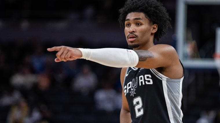 Spurs' Dylan Harper matches Kawhi Leonard NBA Playoffs record in 4-1 win vs. Blazers