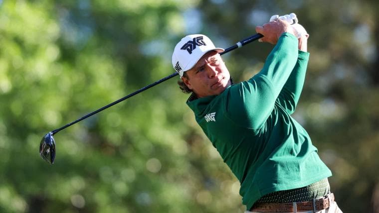 Who is Aldrich Potgieter? Meet the Tour's longest driver at top of PGA Championship leaderboard