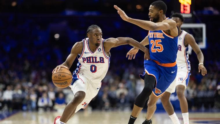 Tyrese Maxey admits the 76ers were not prepared and experienced like the Knicks