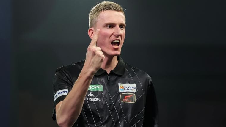 Wessel Nijman reaches major career milestone at 2026 European Darts Grand Prix