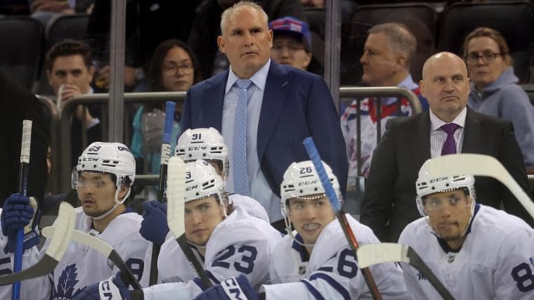 Maple Leafs coach Craig Berube confirms lineup changes coming