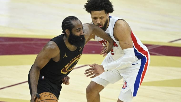 The Pistons lead the Cavaliers in the 2nd Quarter of Game 1 live score, updates, highlights from 2026 NBA playoffs second-round series