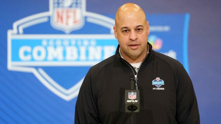 Steelers' Omar Khan is working the phones to jump the tackle run