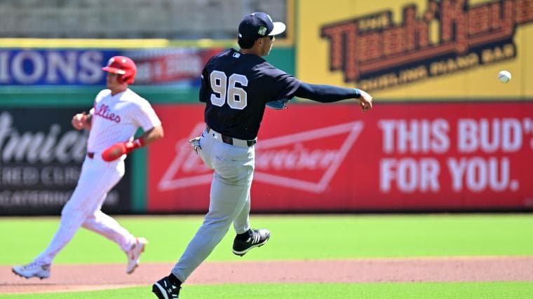 Yankees' George Lombard promotion news isn't exactly what top prospect wanted