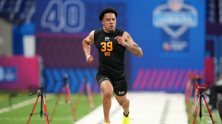 Who is Brenen Thompson? Chargers go WR, select fastest player in draft in Round 4