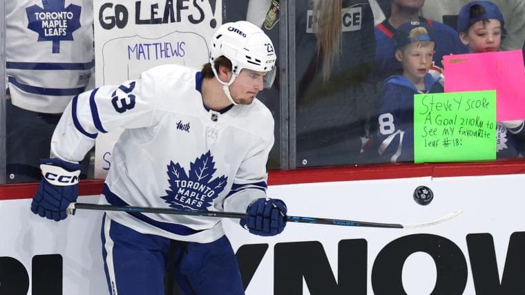 Maple Leafs' Matthew Knies shares honest feelings on trade rumors