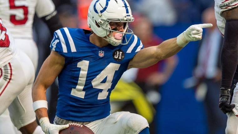 Alec Pierce is suffering a roadblock ahead of Colts' offseason program