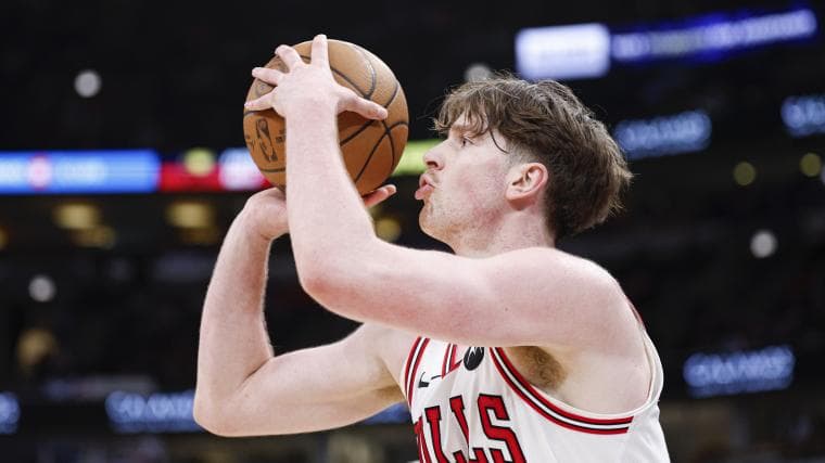 Bulls' Lachlan Olbrich had most improbable triple-double in NBA history