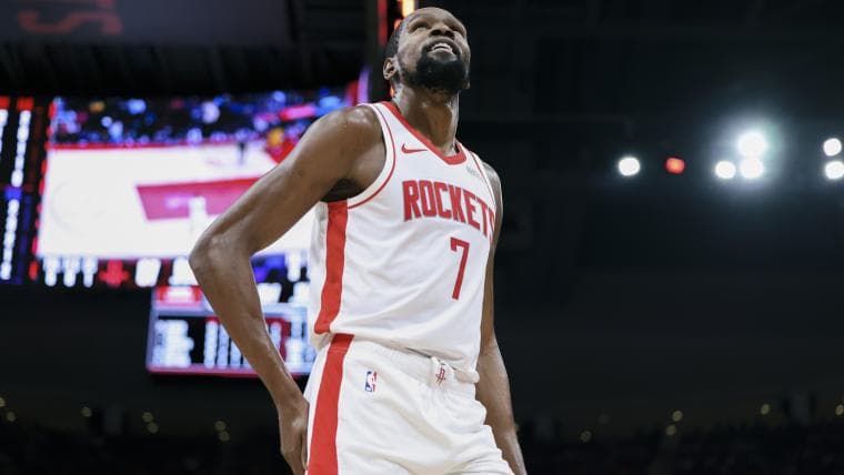 When will Kevin Durant return? Latest updates on Rockets star's playoff status vs. Lakers