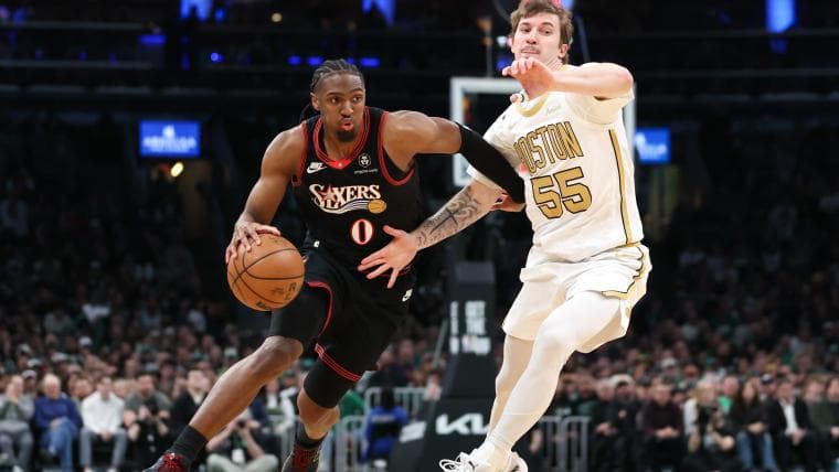 Why Tyrese Maxey hated how he played in the first half of Game 4 against the Celtics