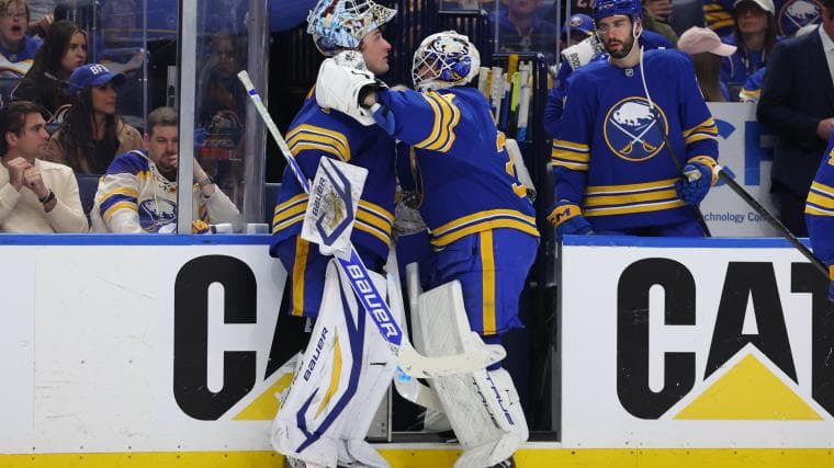 Why Sabres are starting Alex Lyon as goalie over Ukko-Pekka Luukkonen in Game 3 vs. Bruins