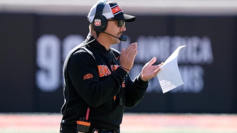 CBS Sports shares major sign of respect for Oklahoma State Cowboys football coach Eric Morris
