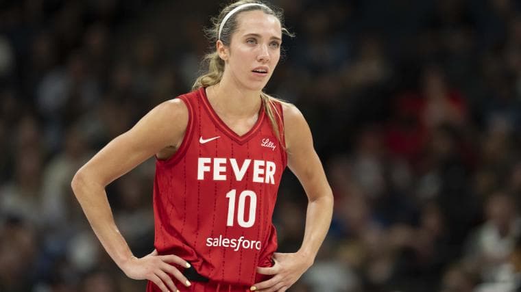 Why Lexie Hull isn't playing much in Indiana Fever season opener