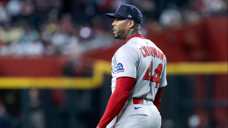 Red Sox trade idea swaps Aroldis Chapman for 6.75 ERA Diamondbacks prospect