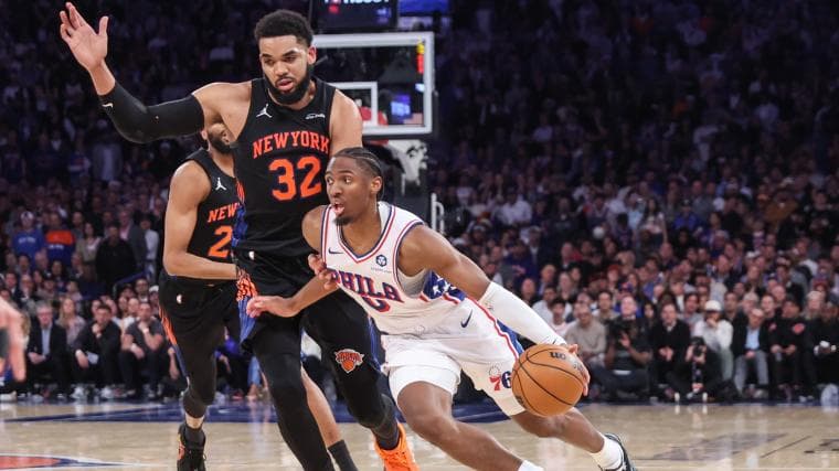 Knicks vs. 76ers live score, updates, highlights from 2026 NBA playoffs Game 3