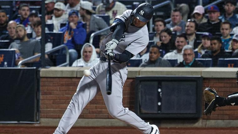 Yankees' Spencer Jones hit a ball so hard it broke a Mets' pitcher's leg