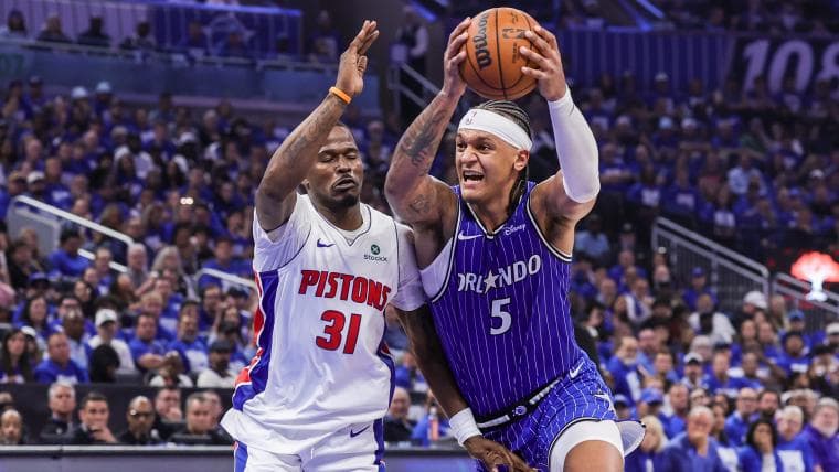 Paolo Banchero frustrated as Orlando Magic blow 3–1 series lead to Detroit Pistons