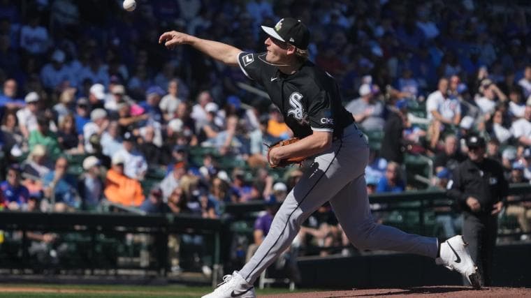 White Sox 6-foot-6 pitcher currently has an ERA of infinity