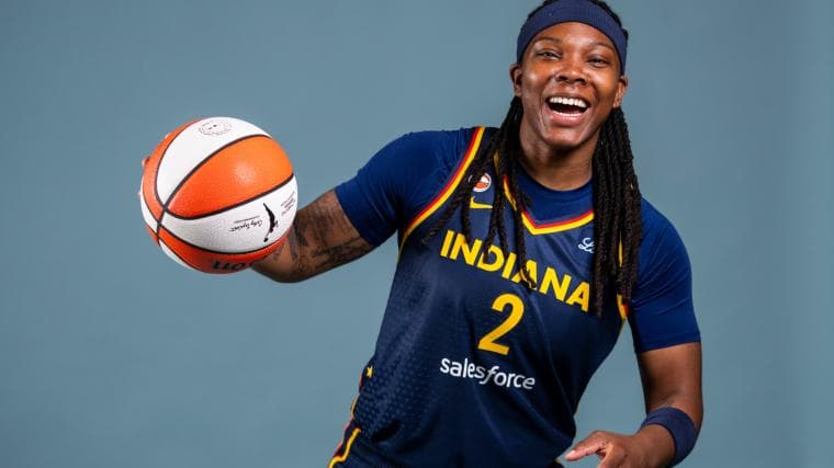 What to know about Myisha Hines-Allen, Caitlin Clark's new Fever teammate with an NFL brother