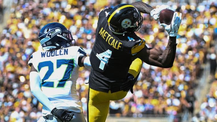Steelers’ DK Metcalf won’t face charges after altercation with fan at Ford Field
