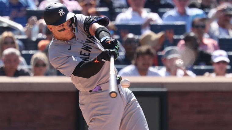Yankees' Aaron Judge is in historic company when playing against Mets