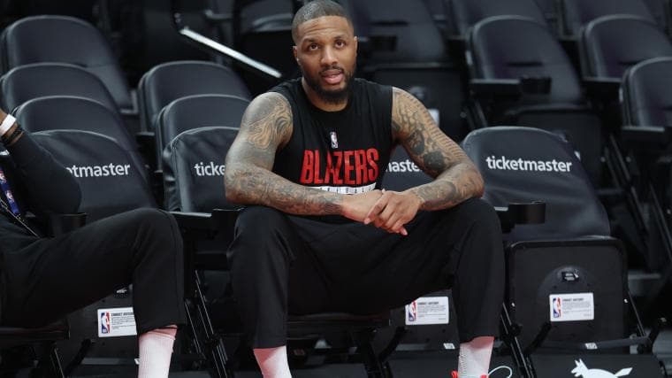 Why Damian Lillard isn't playing for Trail Blazers vs. Spurs amid injury news