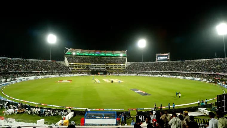 IPL 2026 Rajiv Gandhi International Stadium pitch report: Batting and bowling records, average scores and chances of dew in Hyderabad