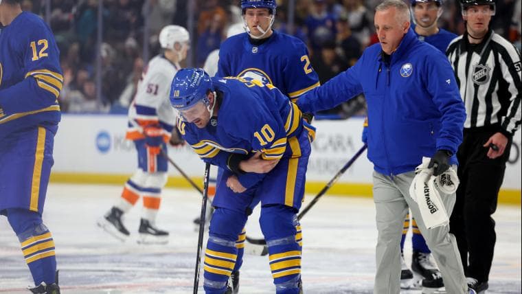 Sabres' Sam Carrick injury news isn't good for Bruins playoff series