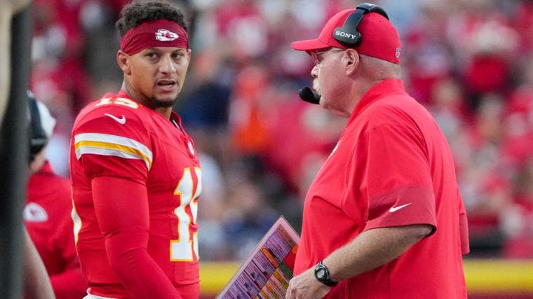 Chiefs' Andy Reid drops big Patrick Mahomes injury update
