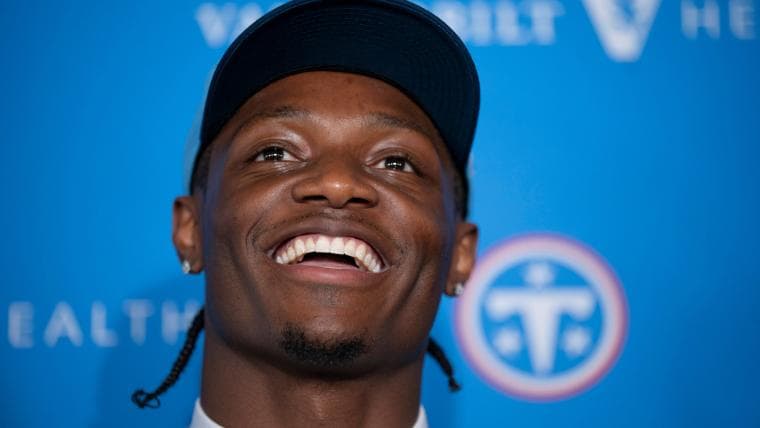 Carnell Tate predicted to make Titans history as a rookie in 2026