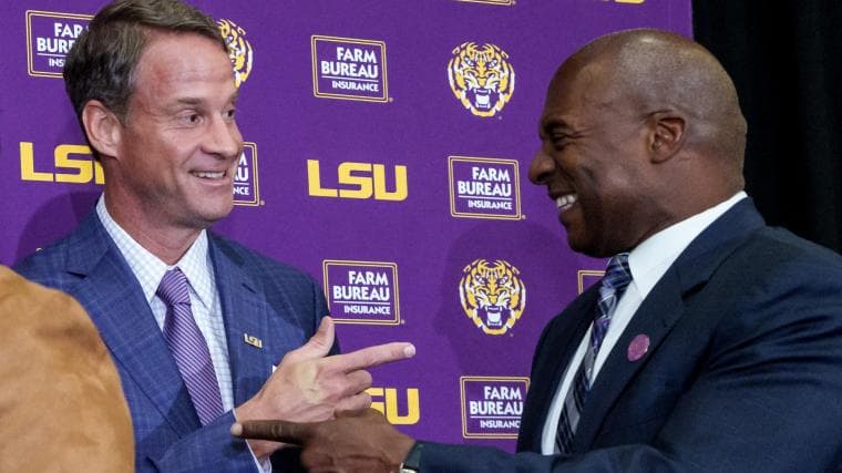 LSU Tigers football coach Lane Kiffin keeps pointing out one thing he’ll have now that he didn’t at Ole Miss