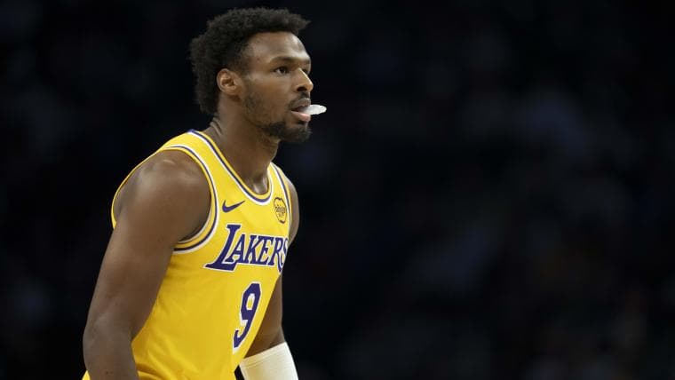 Why is Bronny James playing the NBA playoffs? How injuries have elevated LeBron James' son to key role for Lakers