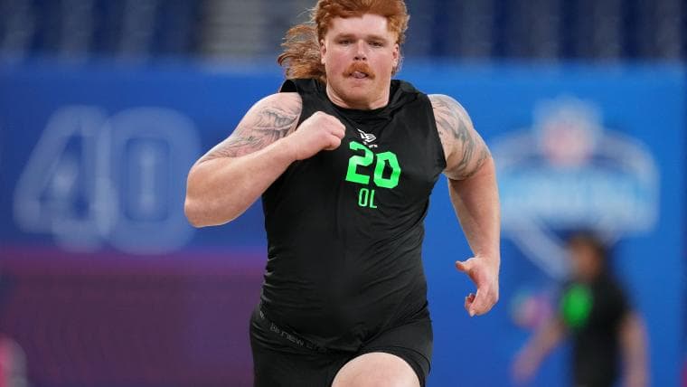 Who is Gennings Dunker? Meet Iowa's Culvers-loving, mulletted lineman who may be most interesting NFL prospect