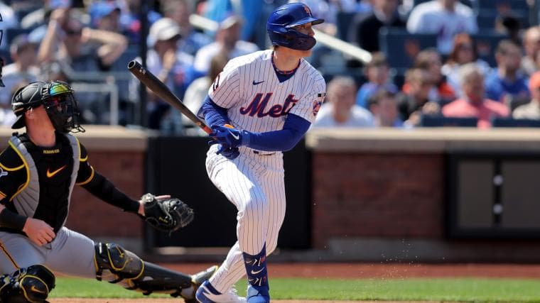 Why Mets' Brett Baty hasn't walked even once this season