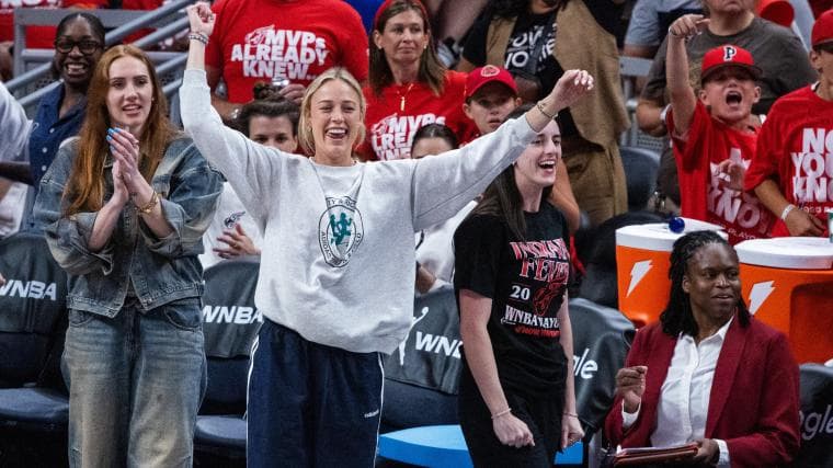 Sophie Cunningham’s pregame outfit is becoming must-see viewing for Fever fans