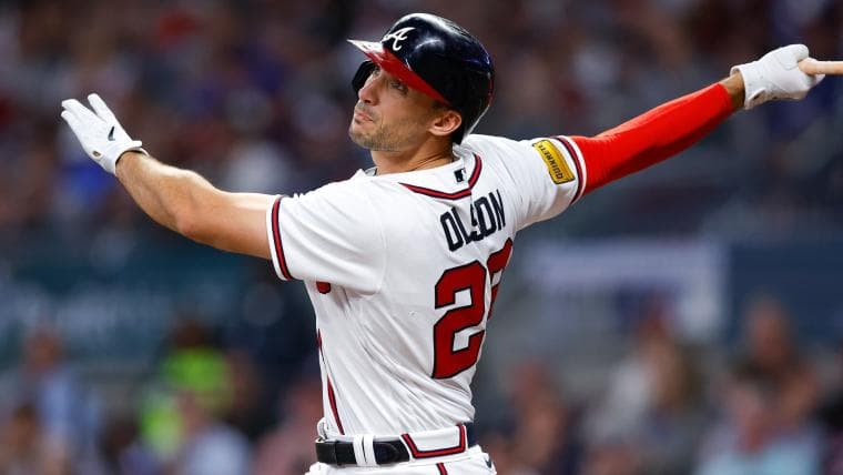 Braves' Matt Olson evolving, matching iconic starts by Mickey Mantle, Babe Ruth, Tris Speaker