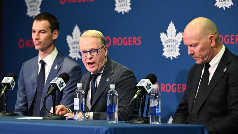 Maple Leafs' newly introduced front office awaits NHL Draft lottery news