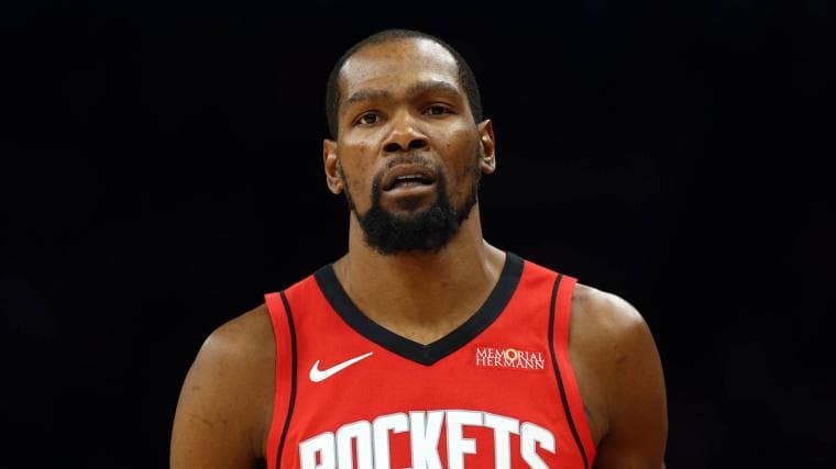 Why Kevin Durant isn't playing for Rockets today vs. Lakers with concerning injury news