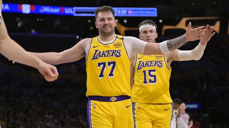 Lakers receive massive injury updates on Luka Doncic, Austin Reaves ahead of Game 2